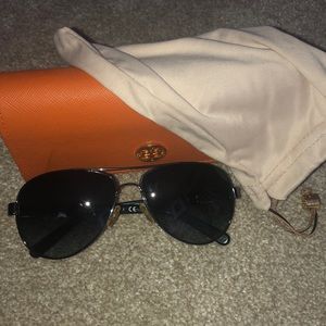 Tory Burch aviator sunglasses